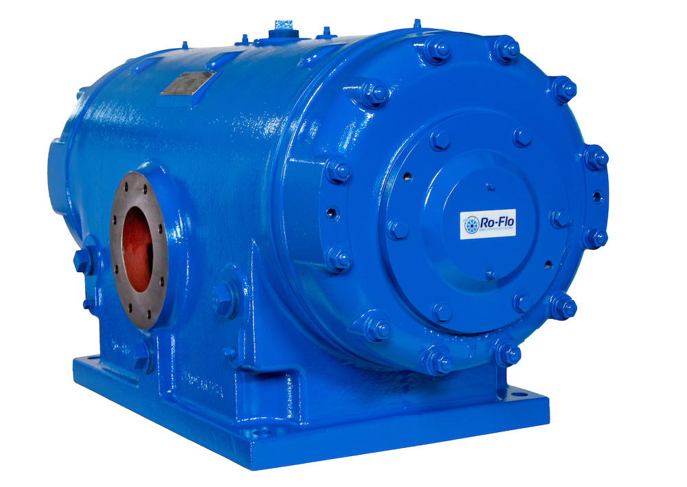 blue Rotary Sliding Vane Compressor