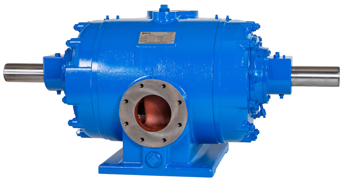 blue Rotary Sliding Vane Compressor